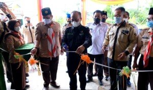 Sekda Muba Resmikan BUMP dan Kedai Kwarran Bayung Lencir