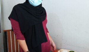 Ramai-ramai RM di Muba Pakai Wadah Makanan dengan Pelepah Pinang