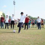 Dukung Perkembangan Sepakbola Nasional, Herman Deru Gulirkan  Turnamen Sepakbola U-14 dan Women Sriwijaya FC Championship