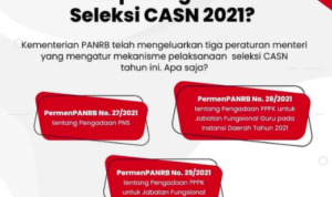 Pengadaan Calon Aparatur Sipil Negara Tahun 2021, Kementerian PANRB Terbitkan Pedoman