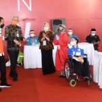 Presiden Tinjau Vaksinasi Bagi 1.000 Orang di Pelabuhan Tanjung Emas Semarang