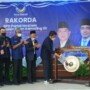 Gubernur Sumsel yang juga Ketua NasDem Sumsel Herman Deru, saat membuka Rakorda DPD Partai NasDem di Kabupaten OKI Sumsel (Dok. Humas Partai NasDem OKI / Mattanews.co)