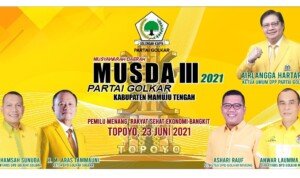 DPD Golkar Mamuju Tengah Bakal Selenggarakan Musda ke-3 Pekan Depan