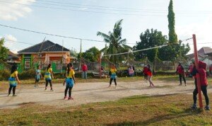 Laga Persahabatan, Tim Volly T9NF Prabumulih Jamu Tim Srikandi OKU