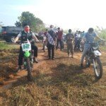 Manjakan Pecinta Motocross, Enos Buka Sirkuit di Taman Edukasi OKU Timur