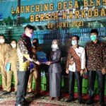 Bupati OKU Timur Launching Perdana Desa Bersinar, Masyarakat Diminta Jauhi Narkoba