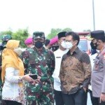 Panglima TNI Tinjau Instalasi Terpusat OTG dan Kelurahan Rorotan di Cilincing Jakarta Utara