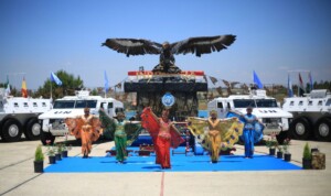 Kontingen Garuda Gelar Pertunjukan Seni dan Budaya Indonesia di Daerah Misi