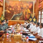 Menhan Prabowo Brainstorming Perencanaan Alutsista dengan TNI AD, TNI AU dan TNI AL