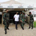 Panglima TNI Cek Kekuatan Nakes Untuk Basmi Covid-19 di Rumkitlap Artha Graha Ancol Jakarta Utara