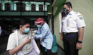 Hebat, Murid Sekolah MAN 7 Jagakarsa Antusias Ikut Vaksin Anak