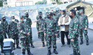 Panglima TNI Sidak Rumkitlap TNI AD, AL dan AU di Jakarta