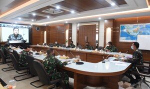 Pangkoarmada II Gelar Jam Komandan Secara Virtual Tingkatkan Soliditas Jajarannya