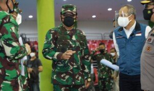 Hari Ini, Panglima TNI Tinjau Sentra Vaksinasi dan Penerapan PPKM Darurat di Wilayah Bandung