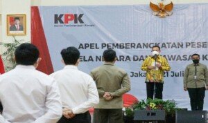 KPK Lepas 18 Orang Peserta Diklat Bela Negara dan Wawasan Kebangsaaan