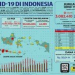 Update 23 Juli 2021 Korban Covid-19 di Indonesia: 3.082.410 Positif, 2.431.911 Sembuh, 80.598 Meninggal