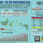 Update 11 Juli 2021 Korban Covid-19 di Indonesia: 2.527.203 Positif, 2.084.724 Sembuh, 66.464 Meninggal