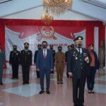 Bupati Bersama Kapolres Batanghari Peringati HUT Bhayangkara ke-75 Secara Virtual