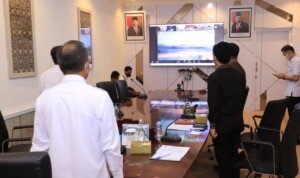 Pemkab Muba Ikuti Rakornas Kepegawaian BKN Secara Virtual