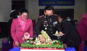 Syukuran Hari Bhayangkara Ke-75, ini Harapan Kapolres Sekadau