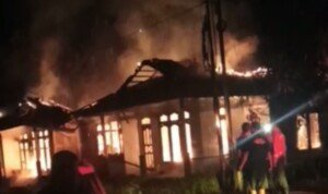 Kebakaran di Sintang, 1 Rumah Warga Hangus Dilalap Api