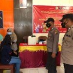 62 WBP Rutan Putussibau Kapuas Hulu Divaksin