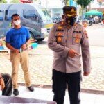 Kapolres Simalungun Cek Gerai Vaksinasi Presisi 