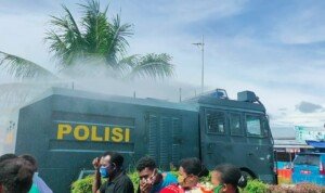 Polres Fakfak Kerahkan AWC Cegah Penyebaran Covid-19