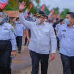 Bupati DRA Tinjau Pembangunan dan Serap Aspirasi Masyarakat Plakat Tinggi