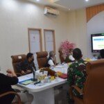Danrem 044/Gapo Ikuti Rakor Evaluasi Pelaksanaan PPKM Mikro di Perketat dan Darurat