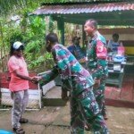 Satgas Yonif 512/QY Rayakan Idul Adha Bersama Masyarakat di Ujung Timur Indonesia
