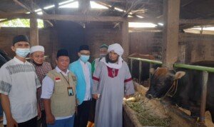 BSI RO III Bersama Laznas BSMU Bagikan 800 Daging Kurban