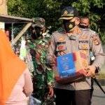 Kapolres Lahat Berikan 270 Paket Sembako Untuk Warga