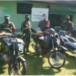 Koramil 402-01Tanjung Lubuk Salurkan Bansos Peduli Covid-19 Untuk Masyarakat