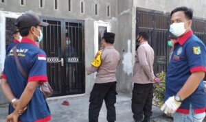 Waka Polres Sergai Semangati Warga Isolasi Mandiri