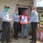 Kakanwil Kemenkumham Sumsel Bagikan Seribu Paket Sembako