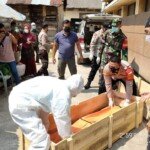 Pasien Covid Meninggal, Kapolsek IT I Kawal Evakuasi