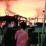 Diduga Gas Elpiji Meledak, Empat Rumah Hangus Terbakar