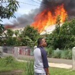 Lima Rumah Asrama Ajendam Sekojo Terbakar