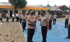 Pimpin Korp Raport Kenaikan Pangkat, Ini Pesan Kapolres Karo