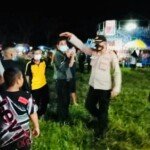 Tak Patuhi Prokes, Polres Mateng Bubarkan Pasar Malam