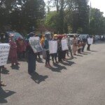 Terkait Kompensasi Debu Batu Bara, Puluhan Emak-Emak Gelar Aksi Demo