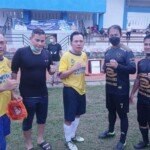 Stadion Segitiga Emas Saksi Bisu Pertarungan Skuad Kapolres OKI VS Walikota Prabumulih