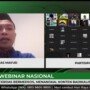 Webinar nasional yang digelar PMII cabang Sintang Kalbar (Sofian Hadi / Mattanews.co)