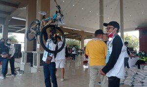 Gayung Sepeda Dapat Sepeda, Fun Bike KNPI Prabumulih Berjalan Sukses
