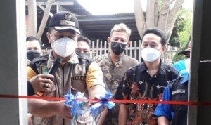 Lurah Plawad Meresmikan Kantor Posko Karang Taruna Bhakti Remaja Secara Sederhana
