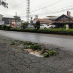 Galian PDAM Tirtanadi Seberang SMAN 17 Ancam Pengendara Sepeda Motor