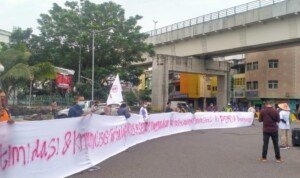 SCW Kembali Gelar Aksi Solidaritas Dugaan Intimidasi di Kabupaten Banyuasin