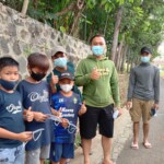 PMII Komisariat Universitas Galuh Ciamis Antusias Bagi-Bagi Masker