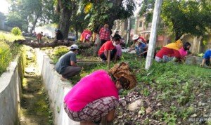 Gotong Royong Tingkat Kelurahan, Warga Konsisten Jalani Program Bobby Nasution